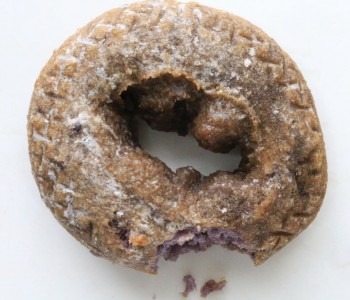 Glazed Blueberry Cake Doughnut