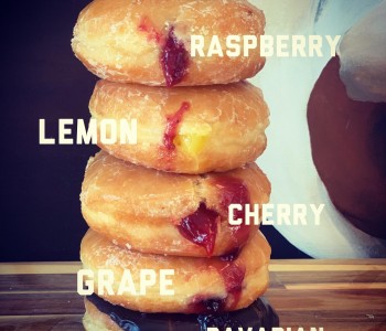 Glazed Filled - Raspberry, Lemon, Cherry, Grape, Bavarian